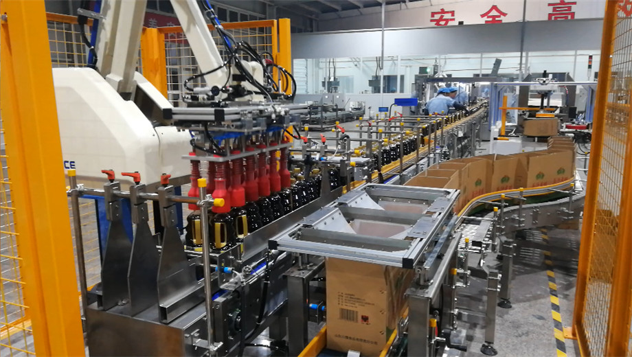 Robot carton packer